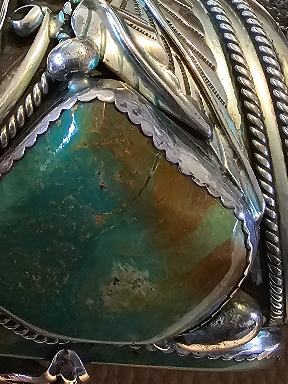 Ray Fierro Royston Massive Sterling Silver Cuff 165 Grams RARE