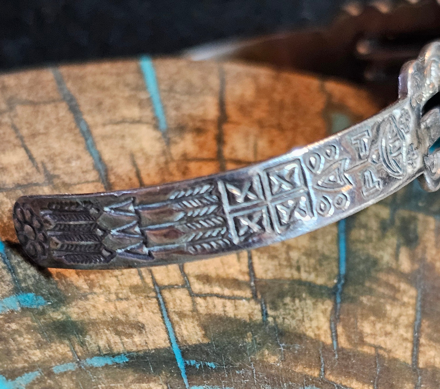 Vintage Fred Harvey Era Bracelet Cuff Navajo