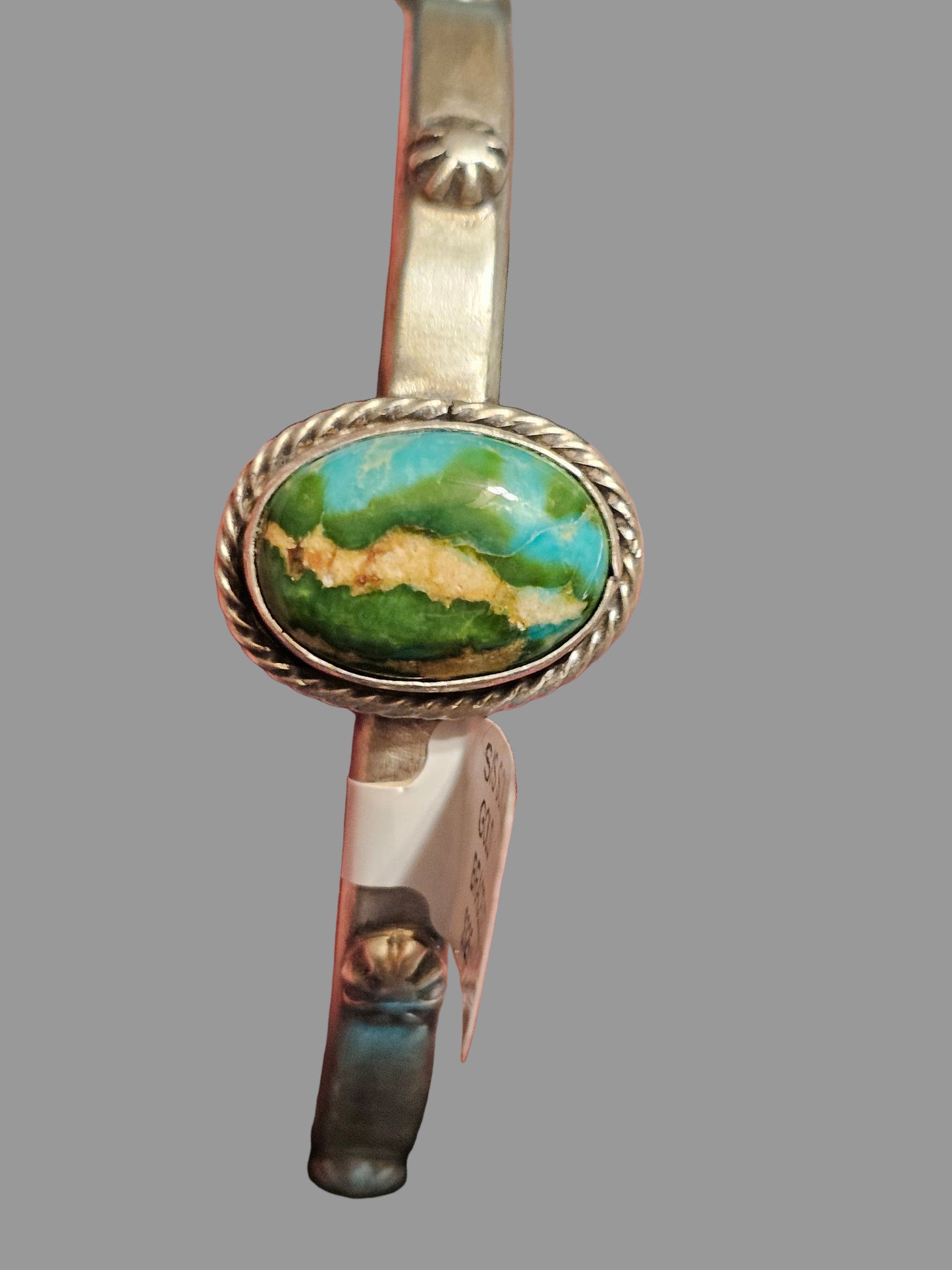 Sonoran Gold Cuff Sterling Silver Navajo Sam Yellowhair New