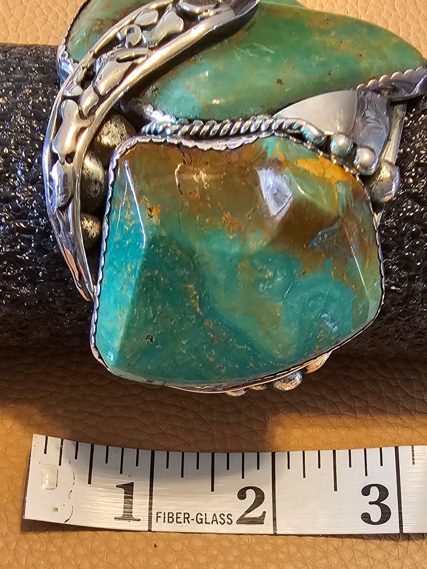 Ray Fierro Royston Massive Sterling Silver Cuff 165 Grams RARE