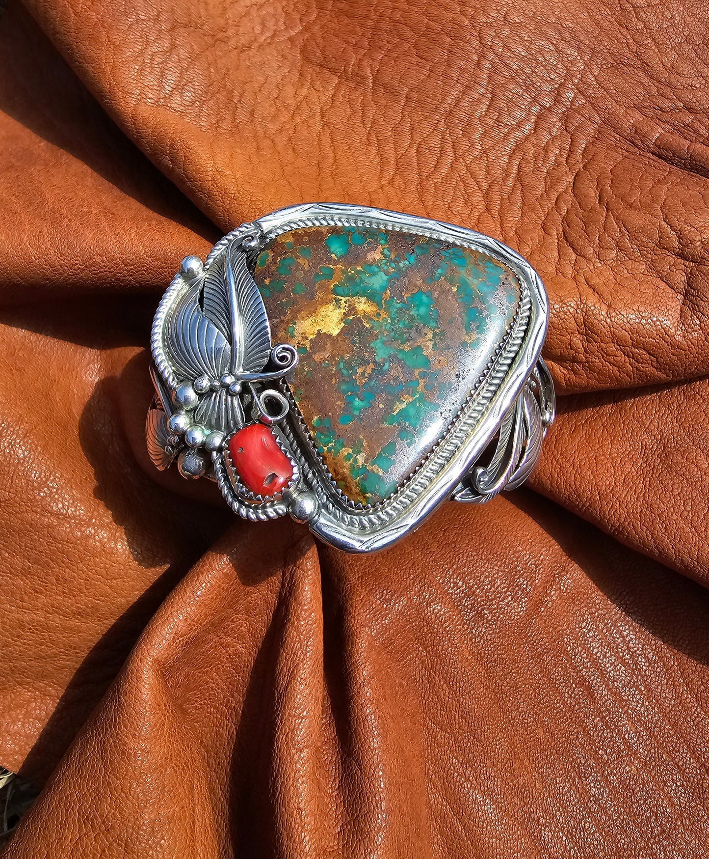 Jessie Claw Navajo Royston Cuff  Size 8 1/4 Native American