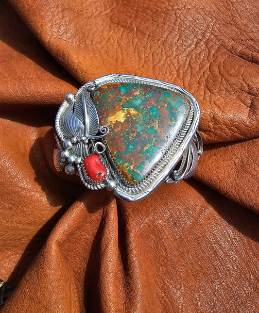 Jessie Claw Navajo Royston Cuff  Size 8 1/4 Native American