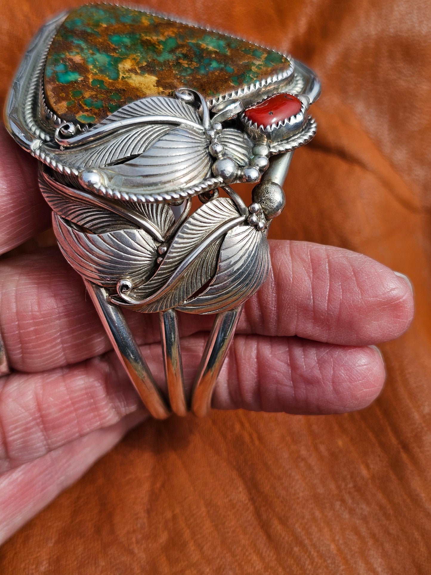 Jessie Claw Navajo Royston Cuff  Size 8 1/4 Native American