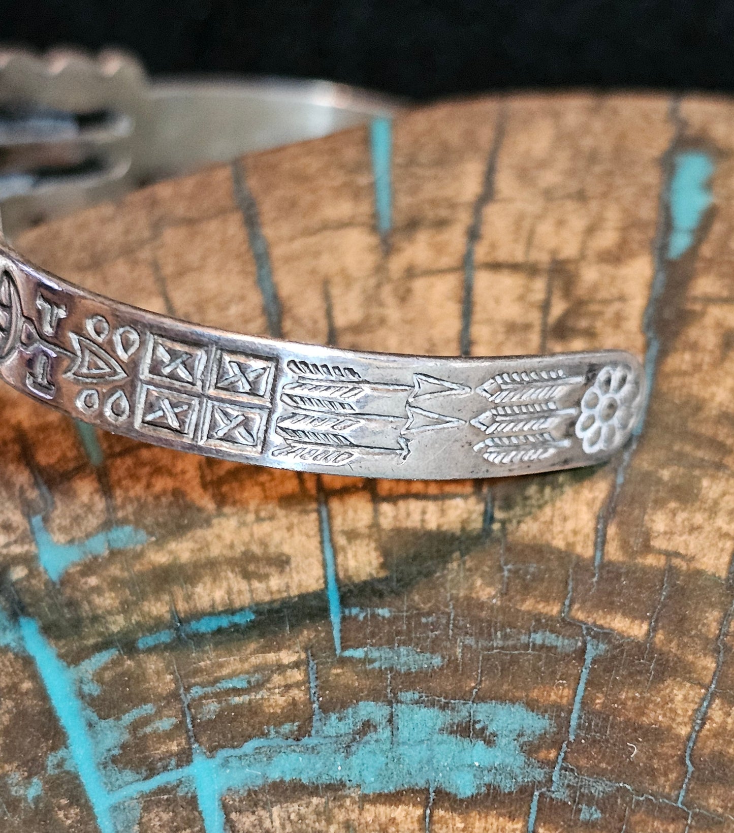 Vintage Fred Harvey Era Bracelet Cuff Navajo